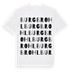 Burgbrohl ordlek t-shirt