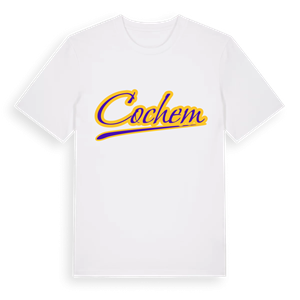 Cochem baseball t-shirt – ekologisk bomull t-shirt från Pinshirt