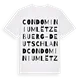 Condominium Lëtzebuerg-Deutschland ordlek t-shirt