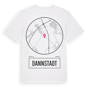 Dannstadt t-shirt – ekologisk bomull t-shirt från Pinshirt