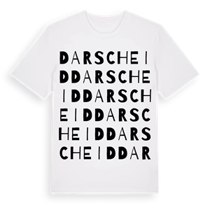 Darscheid ordlek t-shirt – ekologisk bomull t-shirt från Pinshirt