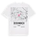 Dedenbach karta t-shirt
