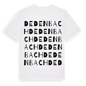 Dedenbach ordlek t-shirt – ekologisk bomull t-shirt från Pinshirt