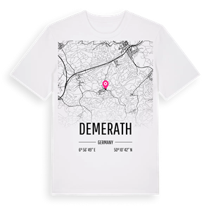 Demerath karta t-shirt – ekologisk bomull t-shirt från Pinshirt