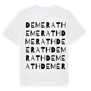 Demerath ordlek t-shirt – ekologisk bomull t-shirt från Pinshirt