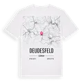 Deudesfeld karta t-shirt
