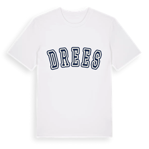 Drees college t-shirt – ekologisk bomull t-shirt från Pinshirt