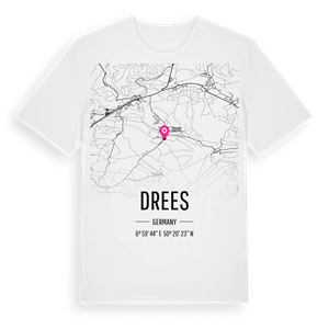 Drees karta t-shirt – ekologisk bomull t-shirt från Pinshirt