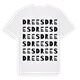 Drees ordlek t-shirt
