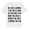 Dudeldorf ordlek t-shirt