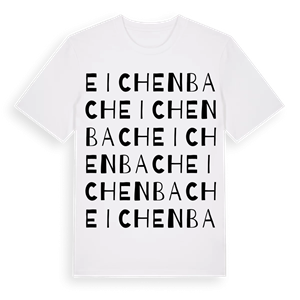 Eichenbach ordlek t-shirt – ekologisk bomull t-shirt från Pinshirt
