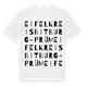 Eifelkreis Bitburg-Prüm ordlek t-shirt