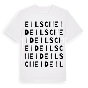 Eilscheid ordlek t-shirt – ekologisk bomull t-shirt från Pinshirt