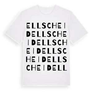 Ellscheid ordlek t-shirt – ekologisk bomull t-shirt från Pinshirt