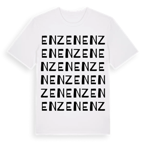 Enzen ordlek t-shirt – ekologisk bomull t-shirt från Pinshirt