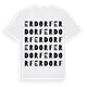 Erdorf ordlek t-shirt