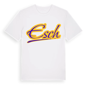 Esch baseball t-shirt – ekologisk bomull t-shirt från Pinshirt