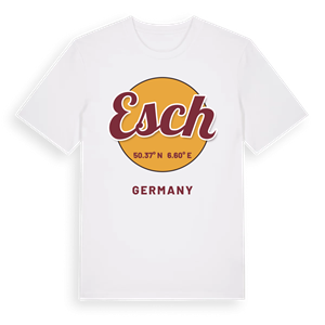 Esch cirkel t-shirt – ekologisk bomull t-shirt från Pinshirt