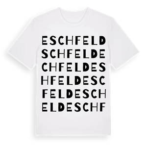 Eschfeld ordlek t-shirt – ekologisk bomull t-shirt från Pinshirt