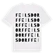 Feilsdorf ordlek t-shirt