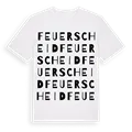 Feuerscheid ordlek t-shirt
