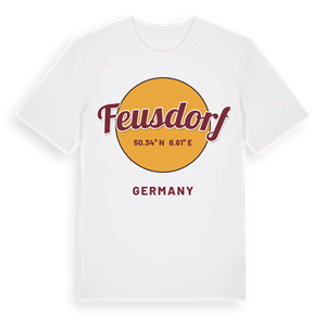 Feusdorf cirkel t-shirt – ekologisk bomull t-shirt från Pinshirt