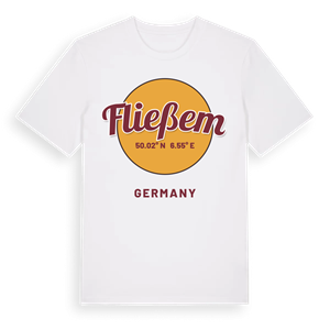 Fließem cirkel t-shirt – ekologisk bomull t-shirt från Pinshirt