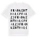 Frankenthal (Pfalz) ordlek t-shirt