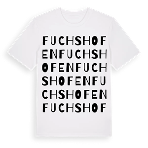Fuchshofen ordlek t-shirt – ekologisk bomull t-shirt från Pinshirt