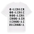 Galenberg ordlek t-shirt