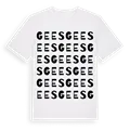 Gees ordlek t-shirt
