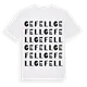 Gefell ordlek t-shirt