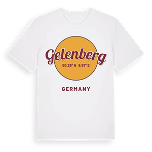 Gelenberg cirkel t-shirt – ekologisk bomull t-shirt från Pinshirt