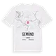 Gemünd karta t-shirt