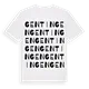 Gentingen ordlek t-shirt