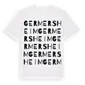 Germersheim ordlek t-shirt
