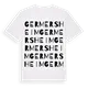 Germersheim ordlek t-shirt