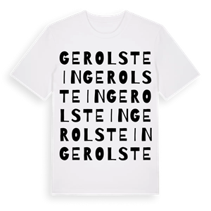 Gerolstein ordlek t-shirt – ekologisk bomull t-shirt från Pinshirt