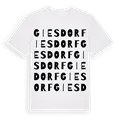 Giesdorf ordlek t-shirt