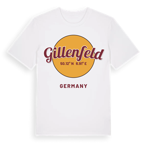 Gillenfeld cirkel t-shirt – ekologisk bomull t-shirt från Pinshirt