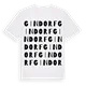 Gindorf ordlek t-shirt