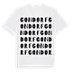 Gondorf ordlek t-shirt