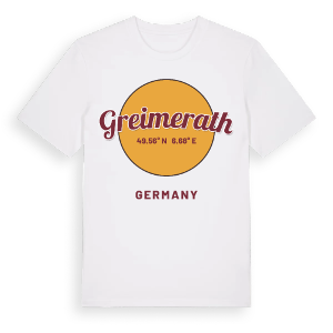 Greimerath cirkel t-shirt – ekologisk bomull t-shirt från Pinshirt
