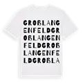 Großlangenfeld ordlek t-shirt