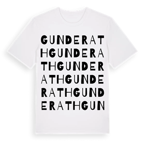 Gunderath ordlek t-shirt – ekologisk bomull t-shirt från Pinshirt