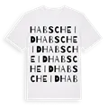 Habscheid ordlek t-shirt