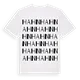 Hahn ordlek t-shirt