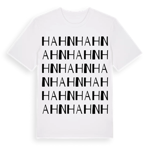 Hahn ordlek t-shirt – ekologisk bomull t-shirt från Pinshirt