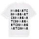 Hargarten ordlek t-shirt