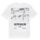 Heppenheim karta t-shirt